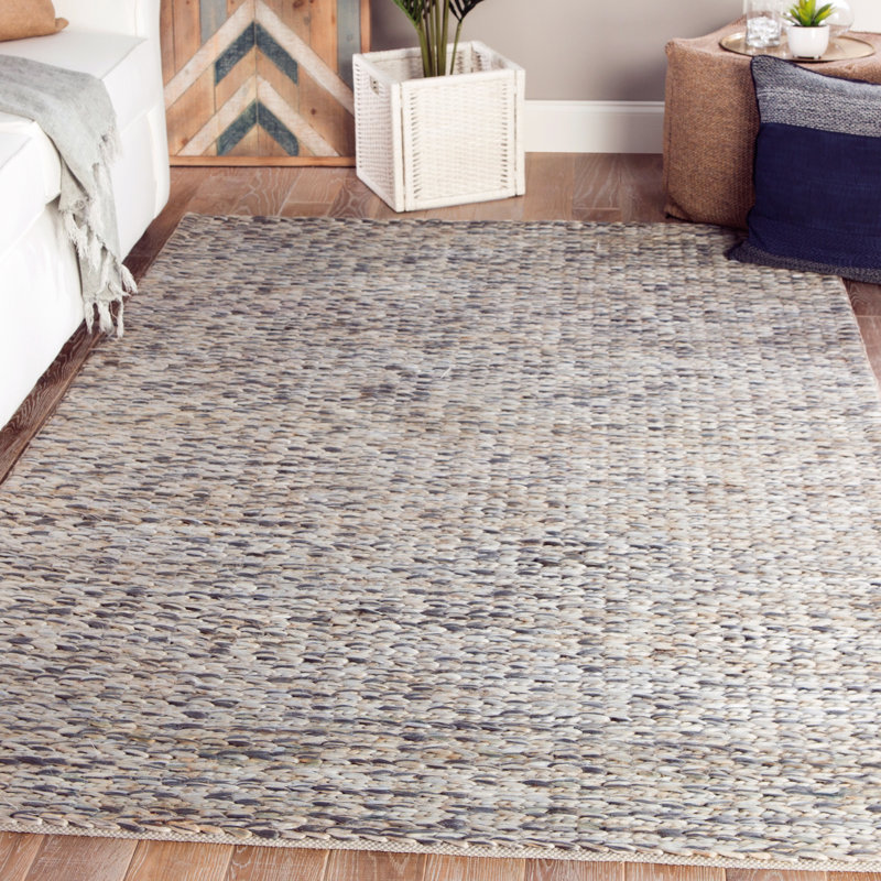 Highland Dunes Giselle Handmade Dhurrie Jute Beige Gray Area Rug Reviews Wayfair