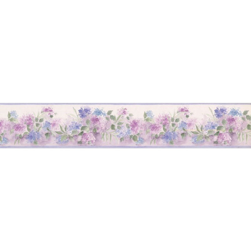 Ophelia Co Nyx Floral 15 L X 3 5 W Wallpaper Border Wayfair