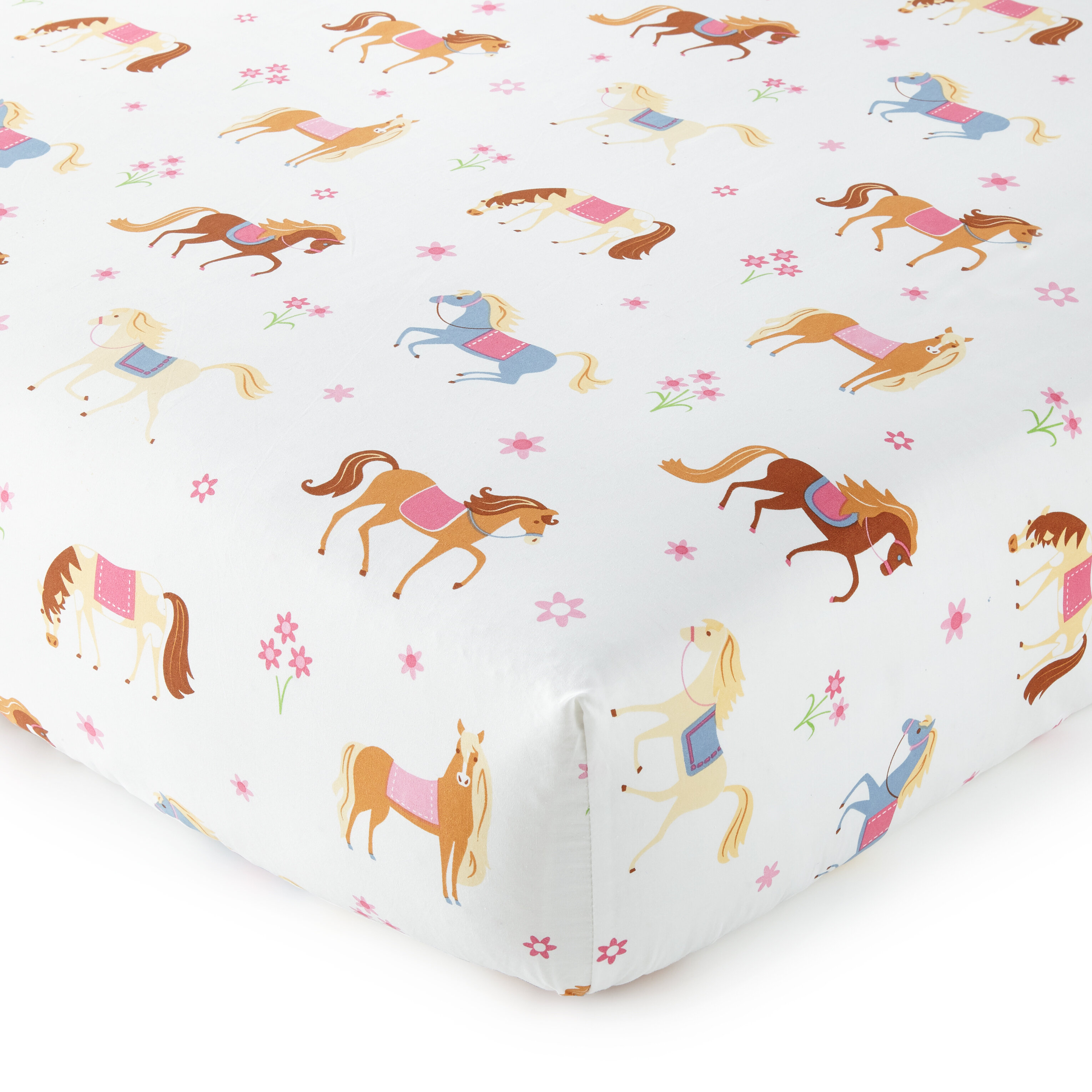 cotton fitted crib sheets