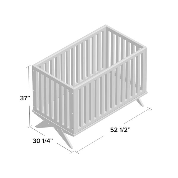 Goulet 3 In 1 Convertible Crib Reviews Allmodern