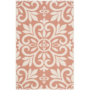 Bloomfield Cinnamon/White Area Rug