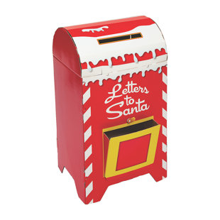 Hearth and Hand Magnolia Letters to Santa Metal Mailbox ~ Green NEW 