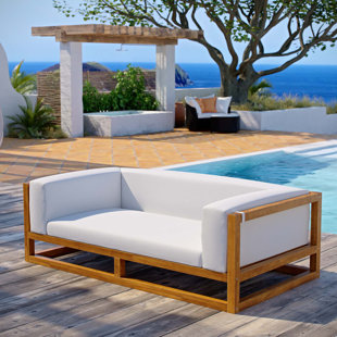Outdoor Teak Sofa Wayfair