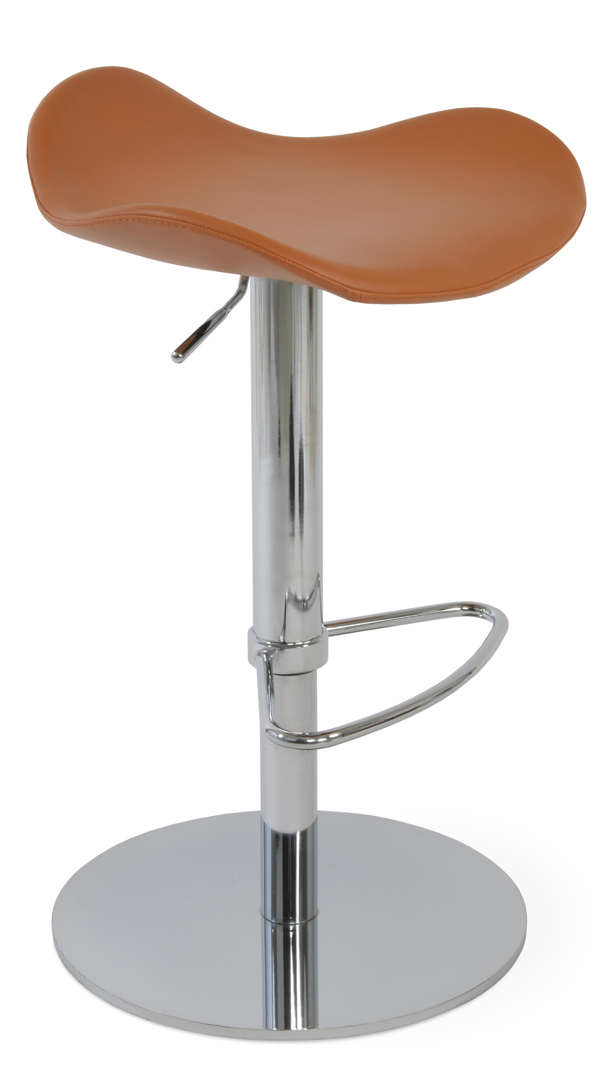 Harmony Modern Falcon Piston Adjustable Height Swivel Bar Stool Wayfair