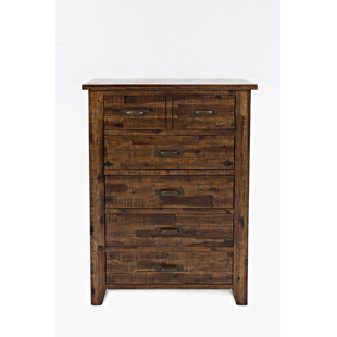 Abrielle Wooden 5 Drawer Chest by Gracie Oaks