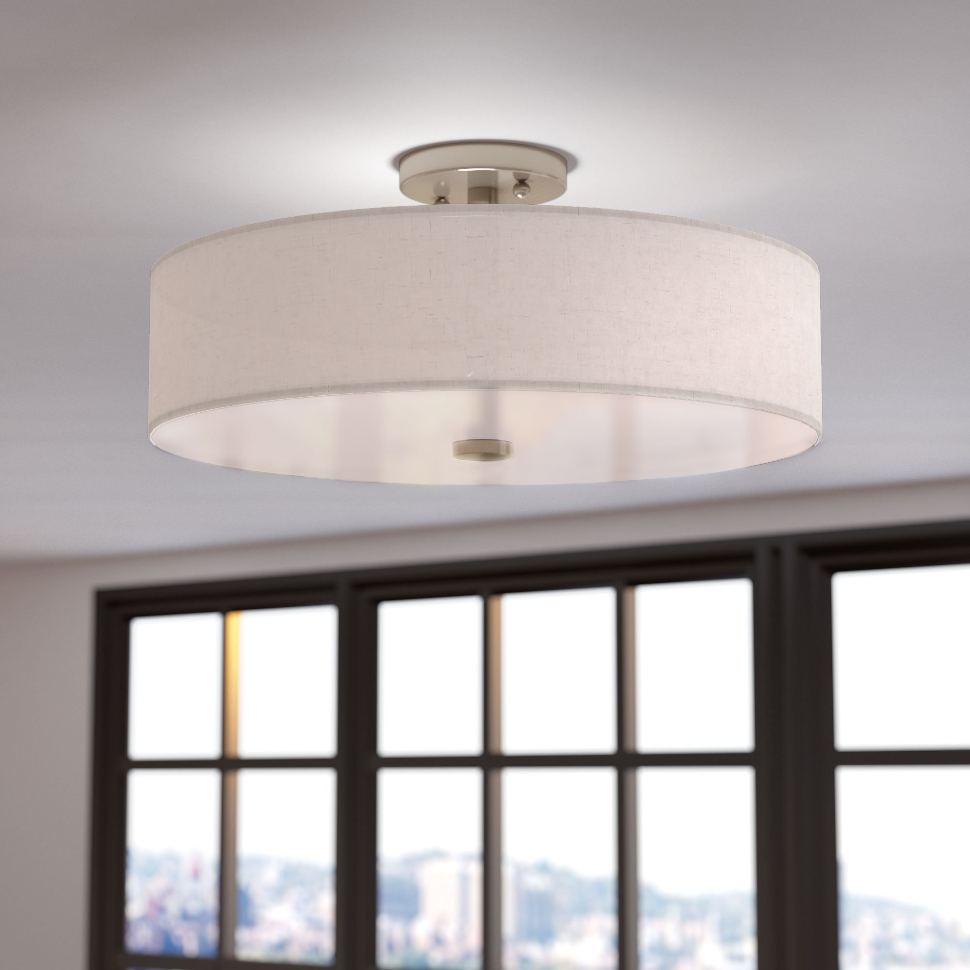 Alina 4 Light Semi Flush Mount