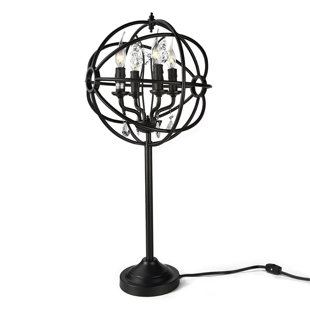 Metal Orb Table Lamp Design Ideas Metal Orb Table Lamp Wayfair
