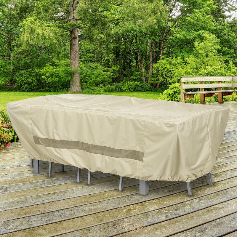 AnyWeather Water Resistant Patio Dining Set Cover & Reviews | Wayfair