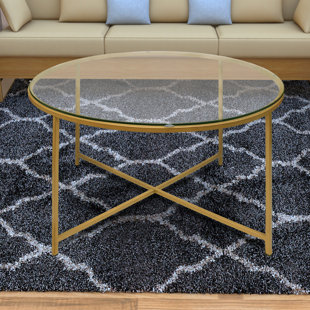 Dryer Round Metal Coffee Table by Mercer41 Reviews