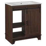 Burnette 30” Single Bathroom Vanity Set