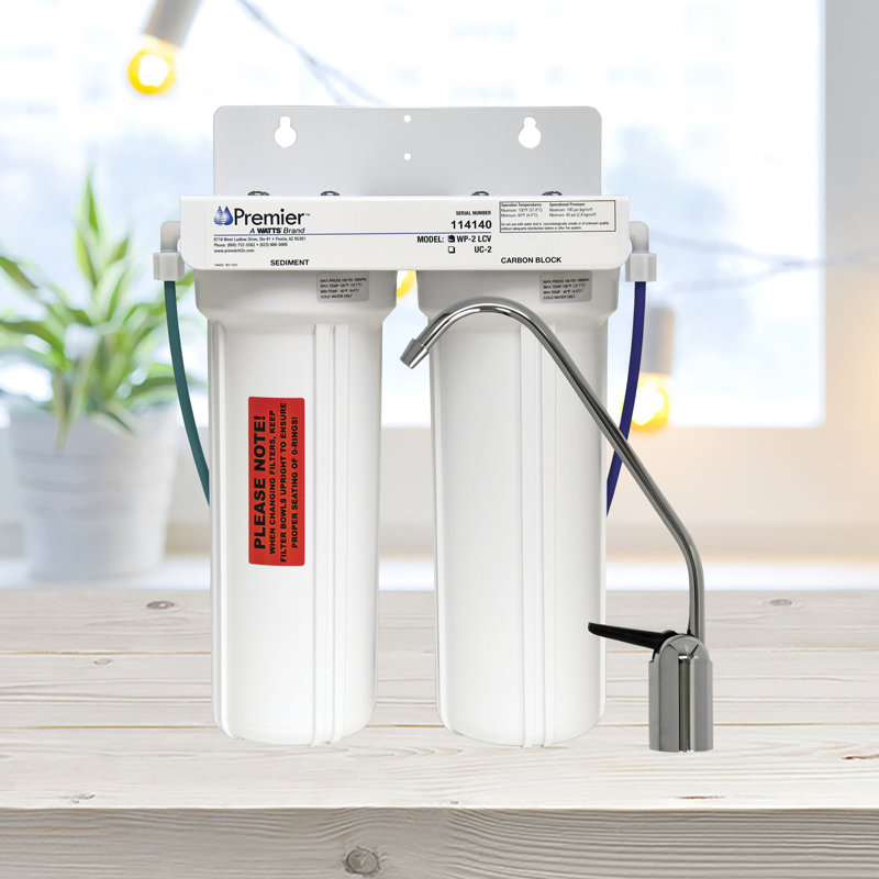 Watts Premier 2 Stage Under Sink Filtration System Reviews Wayfair