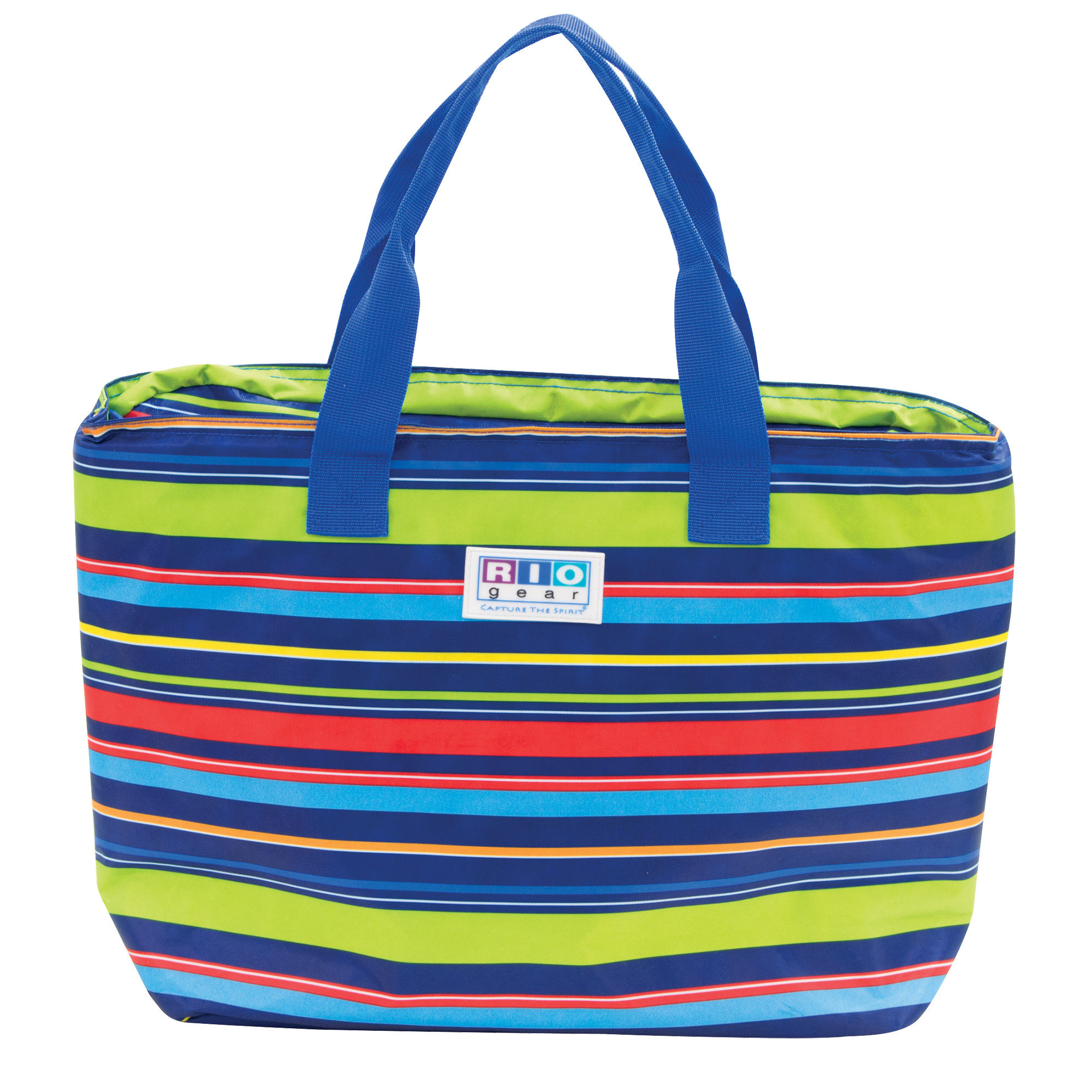 20 Can Gear Insulated Tote Bag Stripe Cooler 20 Can Gear Insulated Tote Bag Stripe Cooler