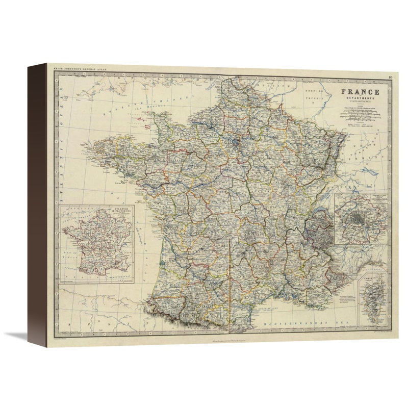 Global Gallery France 1861 By Alexander Keith Johnston Graphic Art On Wrapped Canvas Wayfair $50 off $500+ first wayfair professional purchase. wayfair