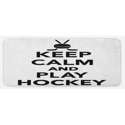 Hockey Kitchen Mat East Urban Home