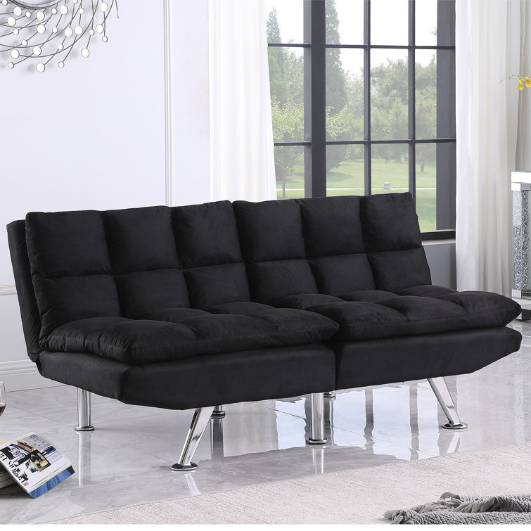 Latitude Run® Winskyfa 70'' Linen Armless Sofa Bed Wayfair