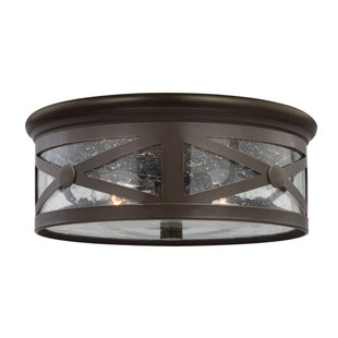 View Mackinaw 2 Light Outdoor Flush