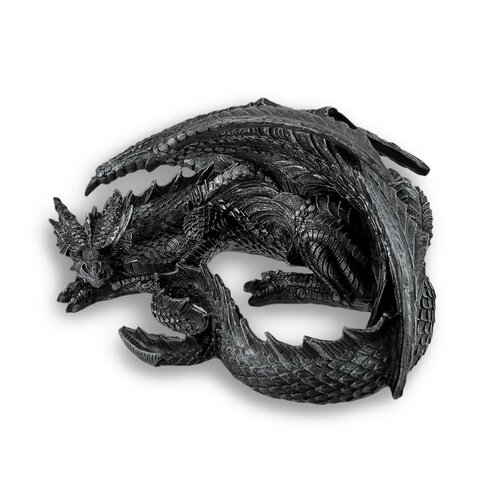 Trinx Marisol Gothic Sleeping Dragon Figurine | Wayfair