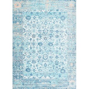 Nathanael Aqua Area Rug