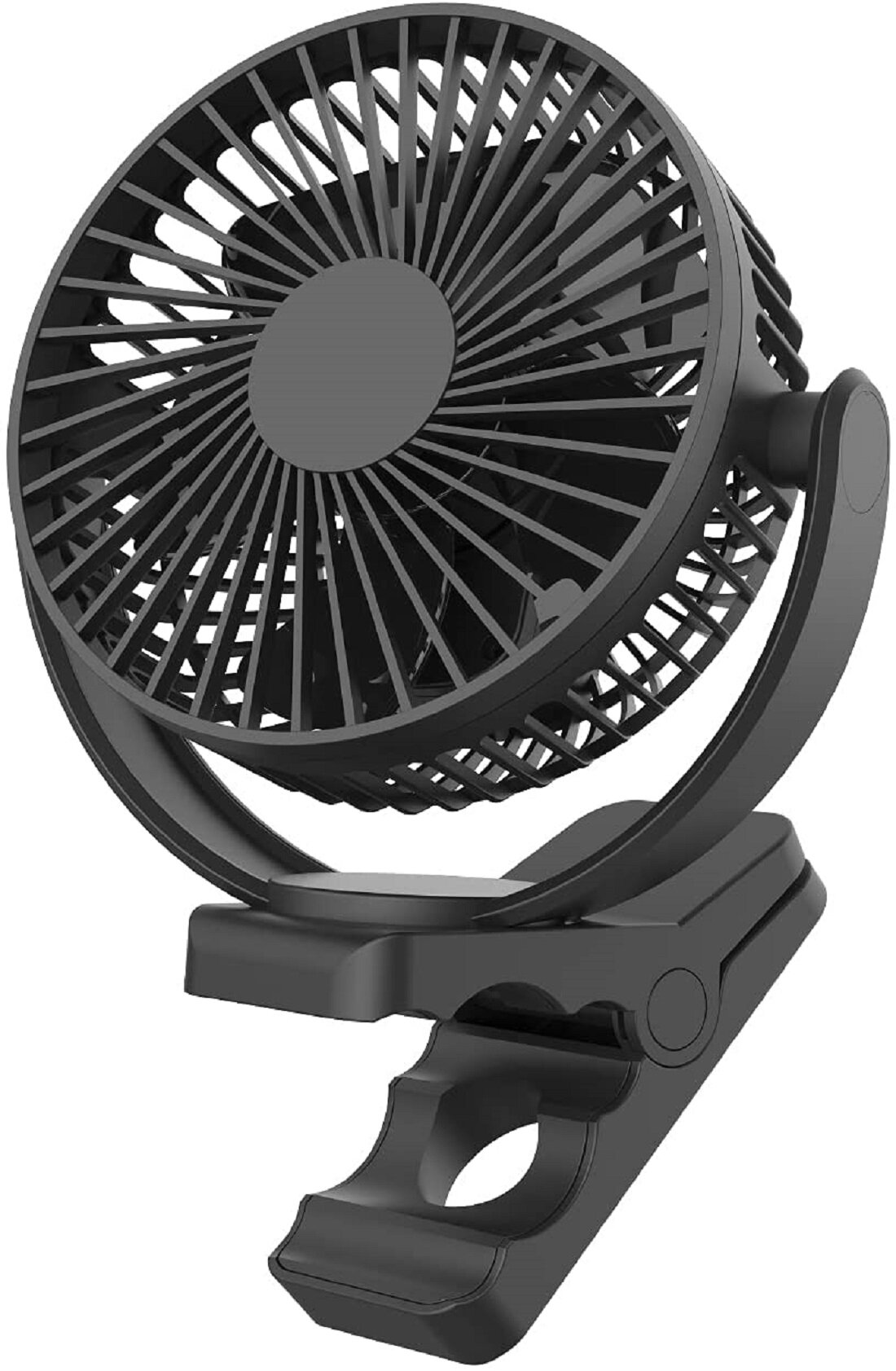 1 Setting, USB or Battery Operated Desk Mini Personal Fan OPOLAR Stroller Fan