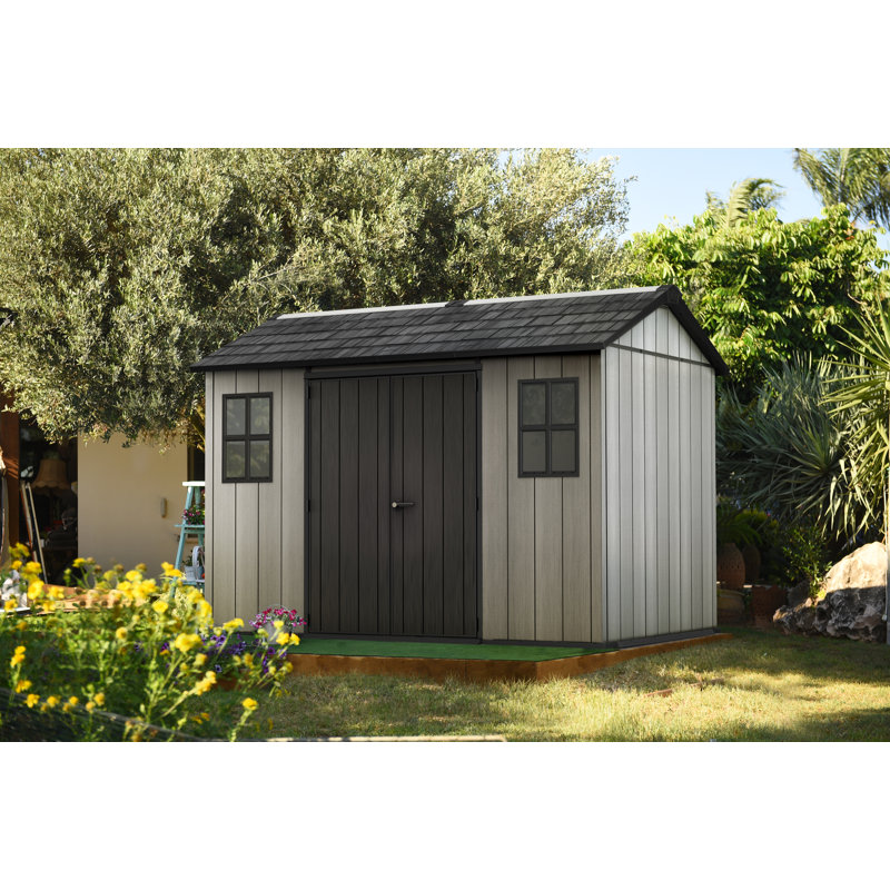 Keter Oakland 11 ft. W x 7 ft. D Plastic Garden Shed ... Pubs, cinemas, gyms, recording studios and.