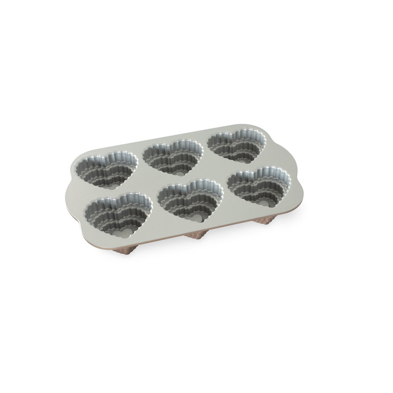 Nordic Ware Non Stick Novelty Tiered Hearts Cakelet Pan Reviews Wayfair
