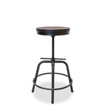 Ceylon Adjustable Height Swivel Bar Stool (Set of 2) by Loon Peak®