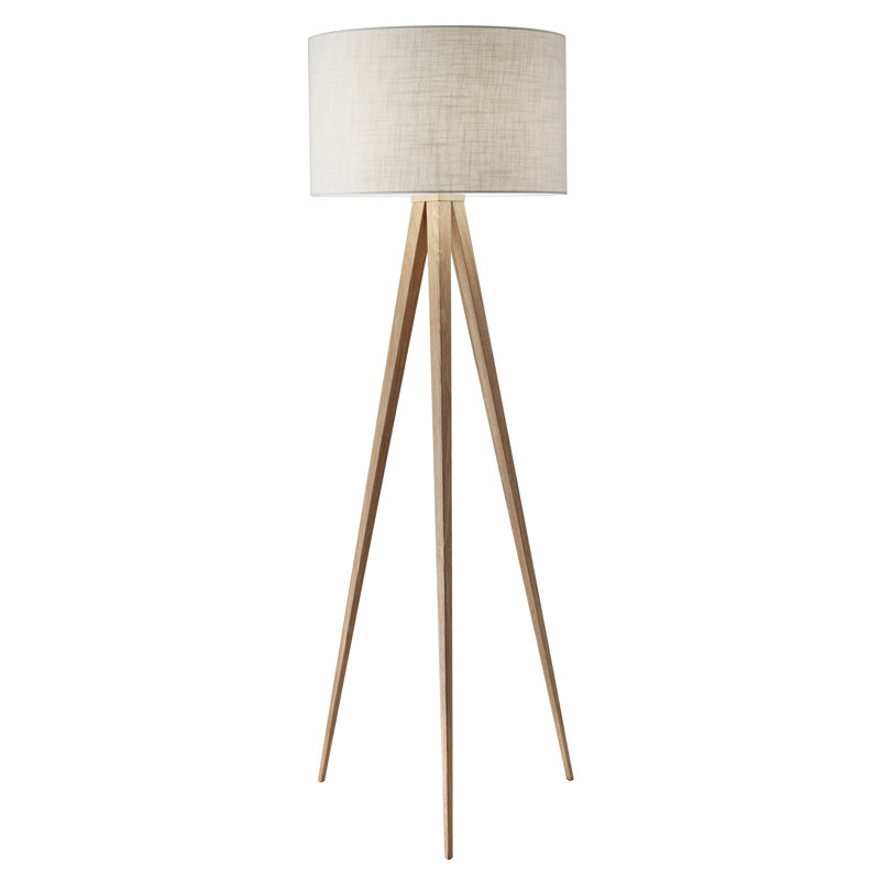 Wade Logan Teterboro Modern 60 25 Tripod Floor Lamp Reviews Wayfair