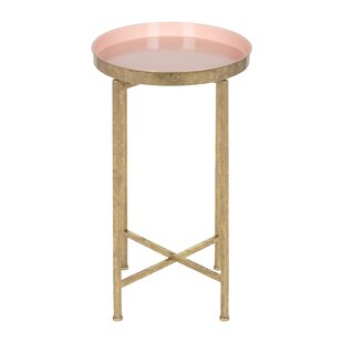 blush accent table