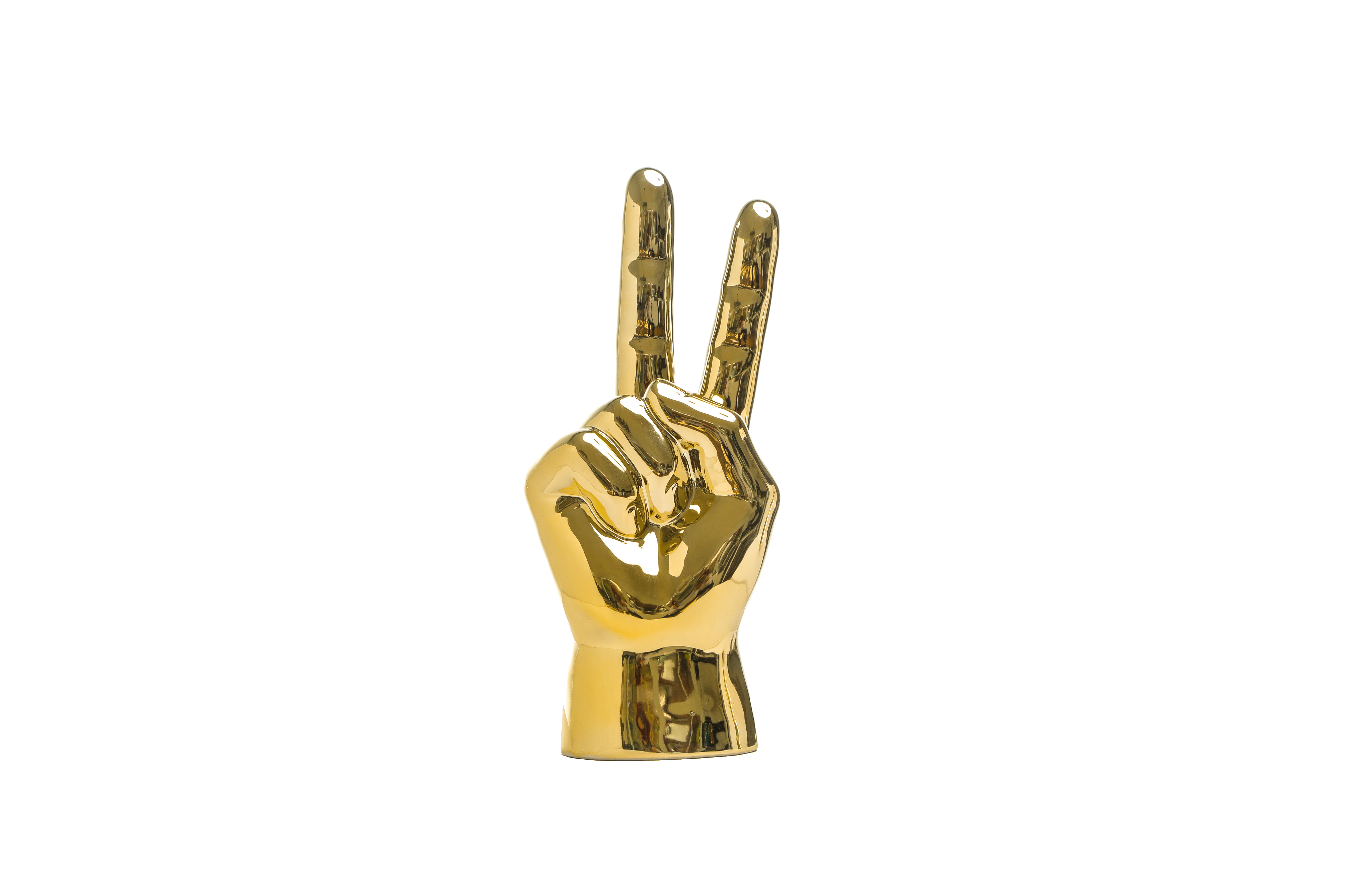 Mercer41 Chandresh Peace Sign Table Figurine & Reviews | Wayfair