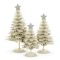 White Christmas Tabletop Trees You Ll Love In 2021 Wayfair