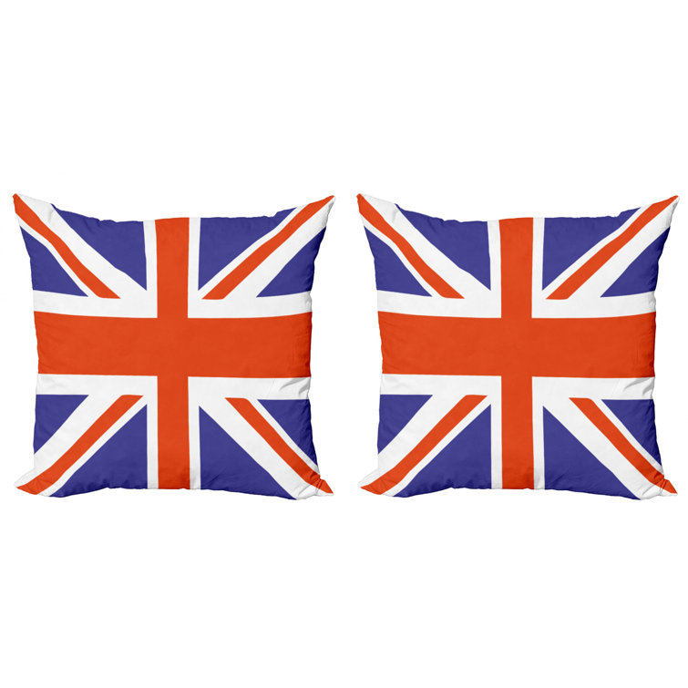 union jack pillow case
