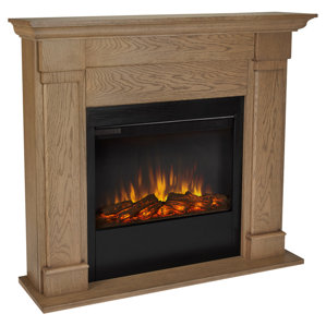 Slim Lowry Wall Mount Electric Fireplace by Real Flame