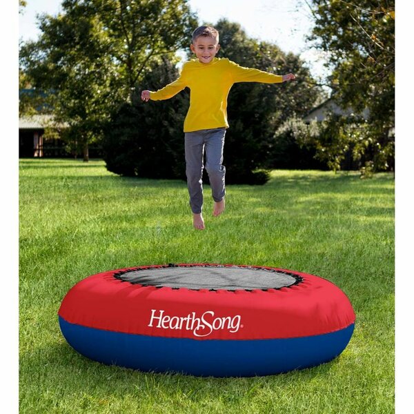 Hearthsong 6 5 Inflatable Round Trampoline Reviews Wayfair