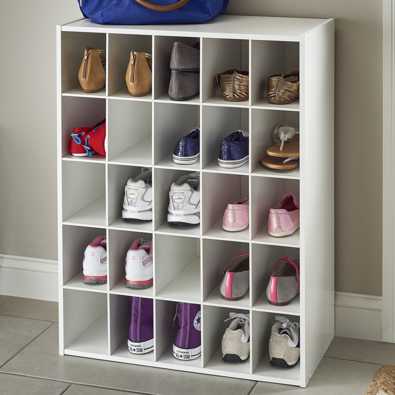 25 Pair Stackable Shoe Rack Reviews Birch Lane