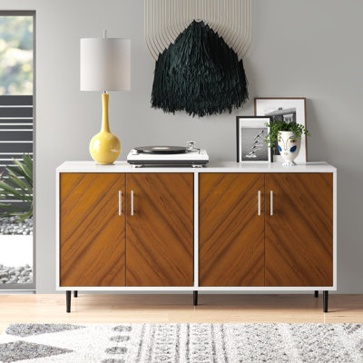 Aminatou 58" Wide 4-Door Sideboard