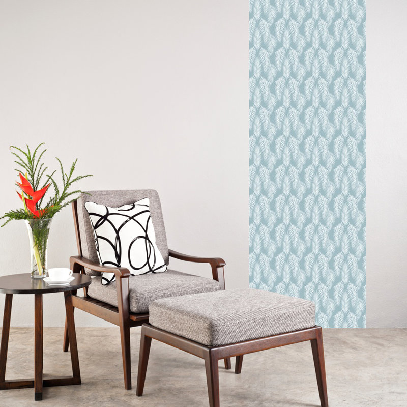 Bungalow Rose Dale Coastal Kitty 48 L X 24 W Paintable Peel And Stick Wallpaper Panel Wayfair