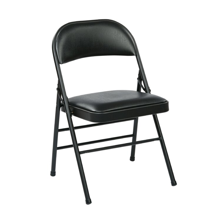 wayfair padded folding chairs