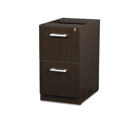 Ebern Designs Gerth Locking Pedestal 3 Drawer Vertical Filing