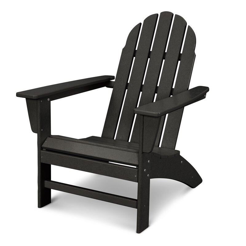 Polywood® Vineyard Plastic Resin Adirondack Chair & Reviews 