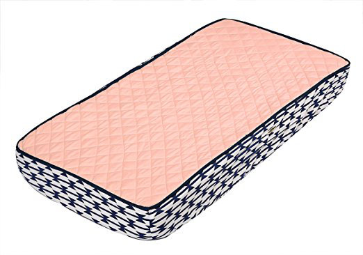 orange changing pad cover