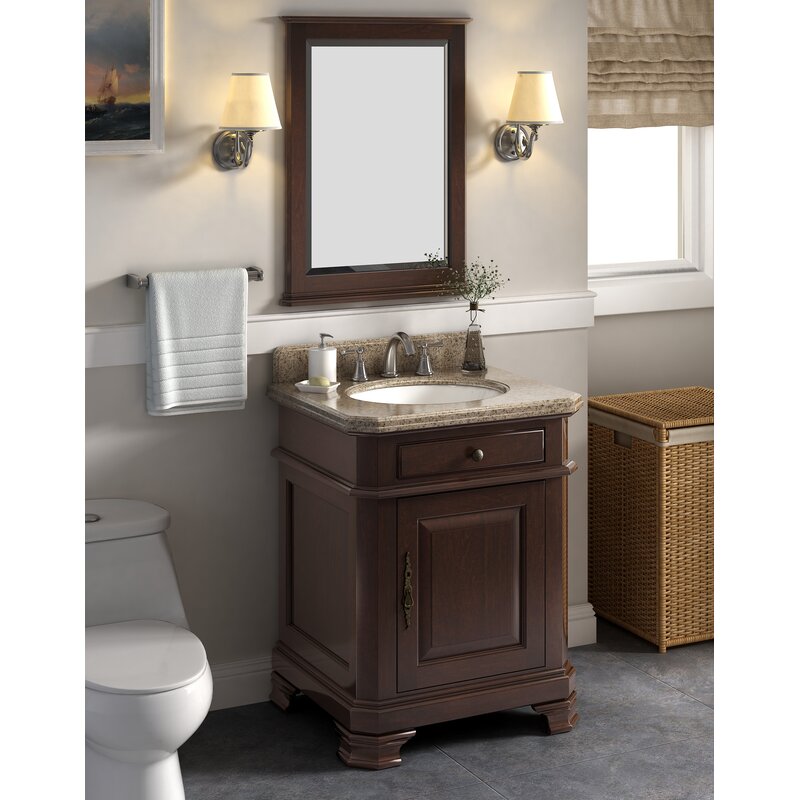 Lanza Perkin 28 Single Bathroom Vanity Set With Mirror Reviews