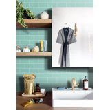 Teal Kitchen Backsplash Tile Wayfair