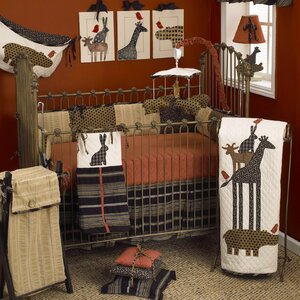 Animal Stackers 7 Piece Crib Bedding Set