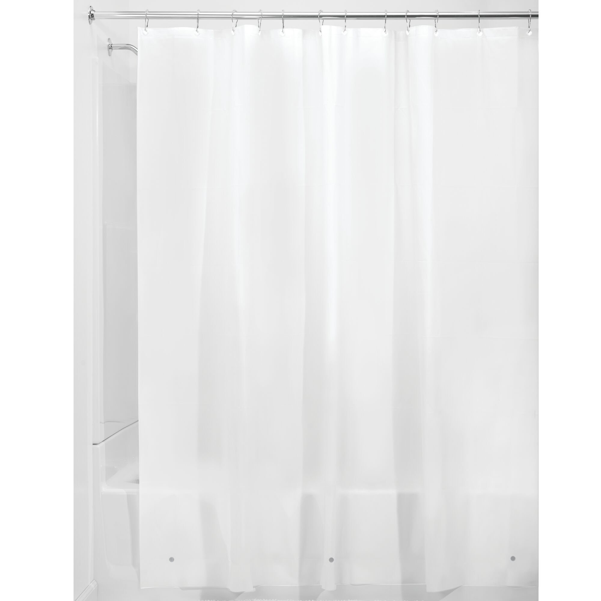 Symple Stuff Vinyl Solid Color Shower Curtain Liner & Reviews Wayfair