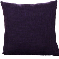 purple throw pillows for bed