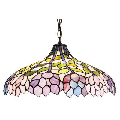 FannanWangaratta Tiffany 3-Light Bowl Pendant