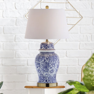 wayfair table lamps blue