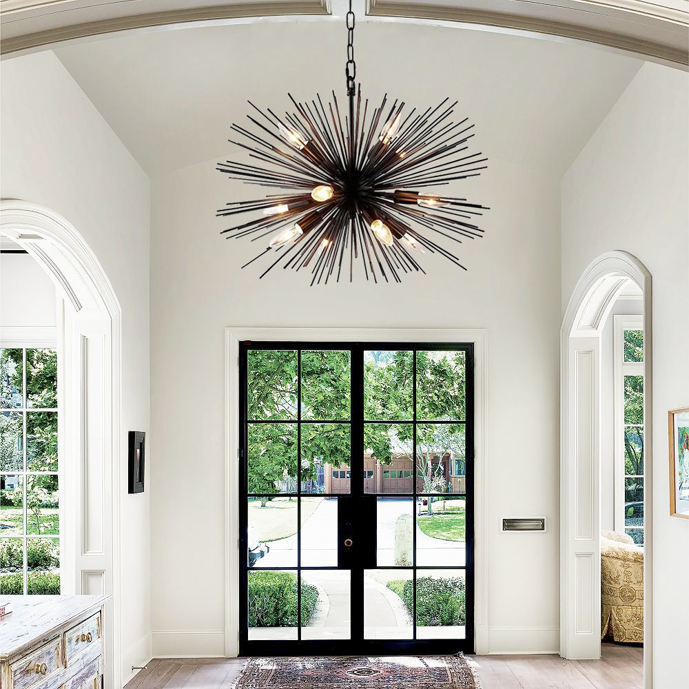 Wrought Studio Hartenstein Sputnik Geometric Pendant | Wayfair