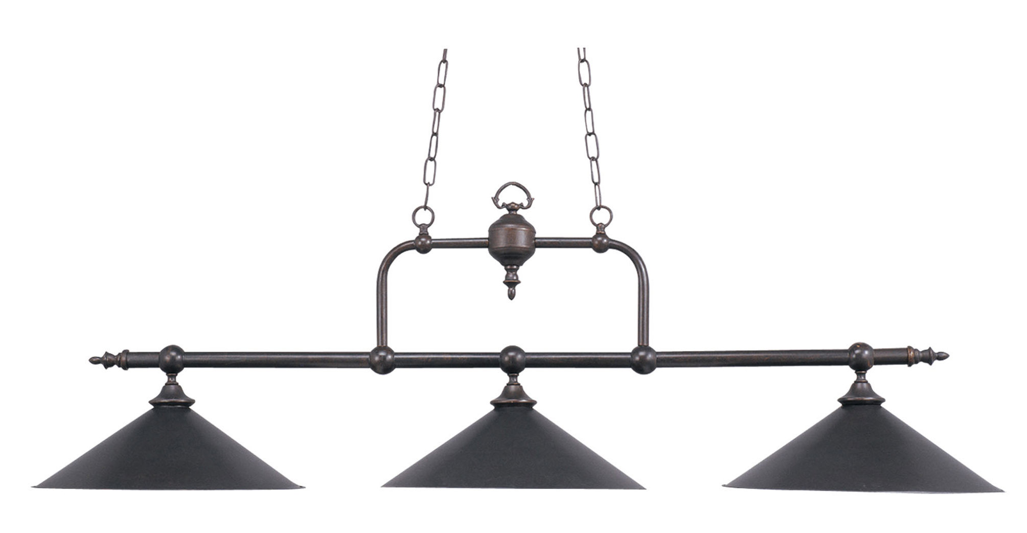Gracie Oaks Barbi 3Light Pool Table Lights Linear Pendant & Reviews Wayfair