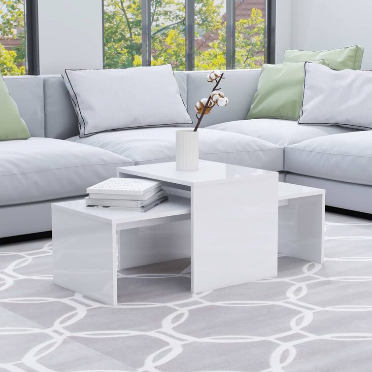 17 Stories Bisma 2 Piece Coffee Table Set & Reviews | Wayfair.co.uk